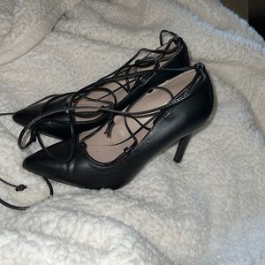 Black heels